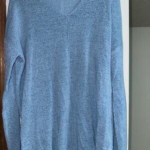 Staccato Women's V-Neck Sweater - Light Blue